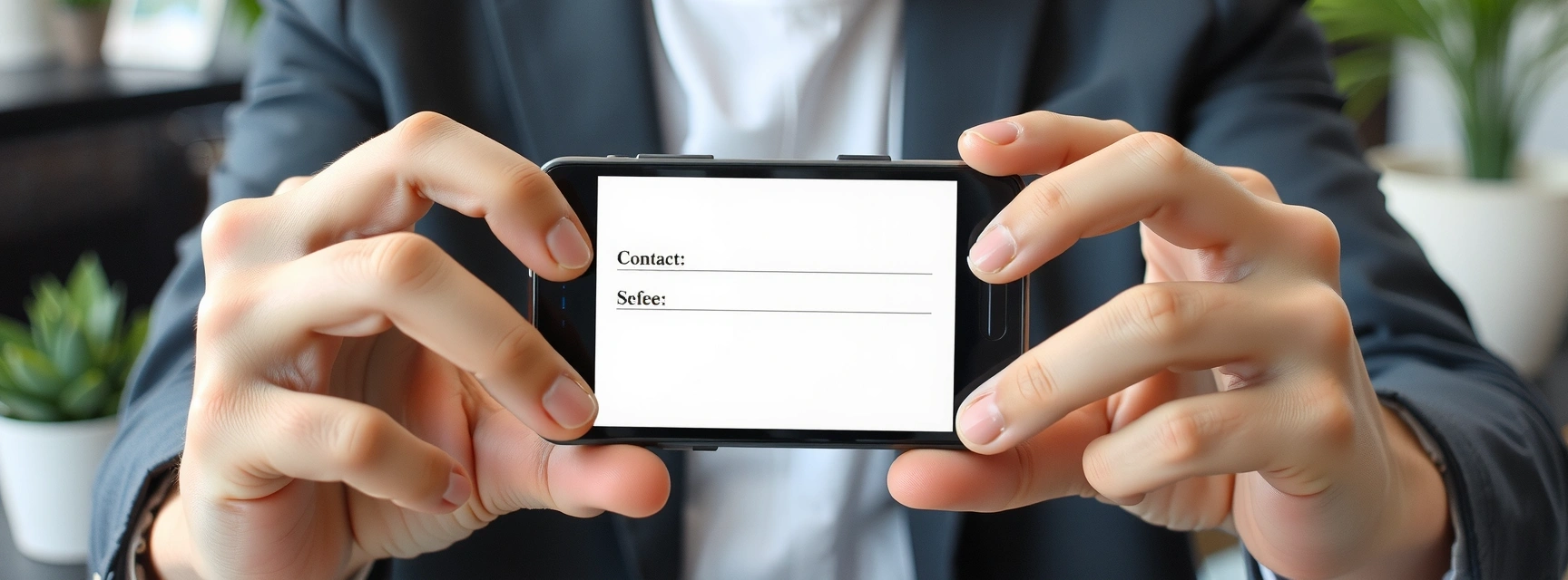 Formulaire de contact numérique