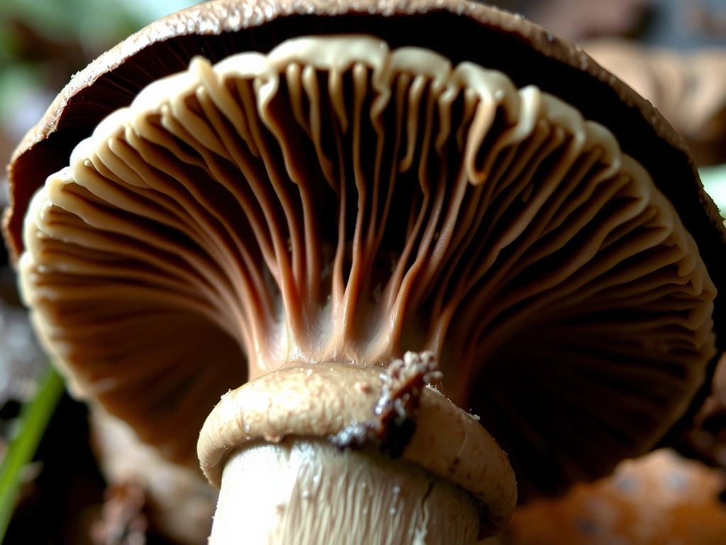 Structure microscopique d'un champignon